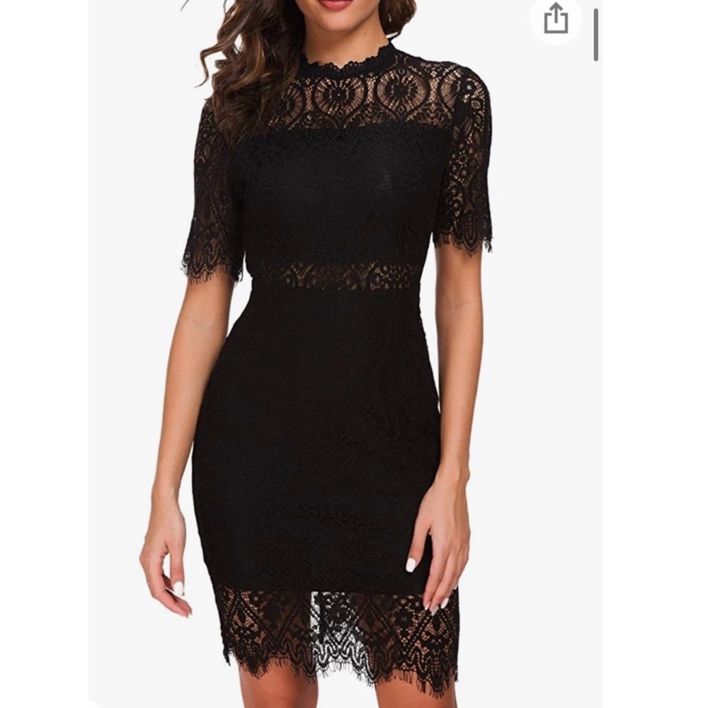 Black Lace Dress